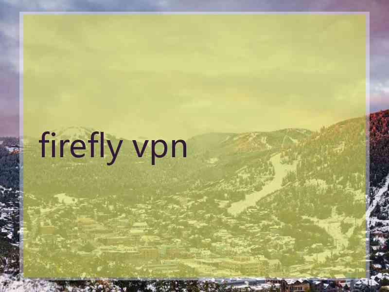 firefly vpn